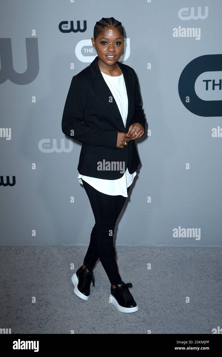 Die Vorabpräsentation des CW Network am 17. Mai 2018 in New York City Stockfoto