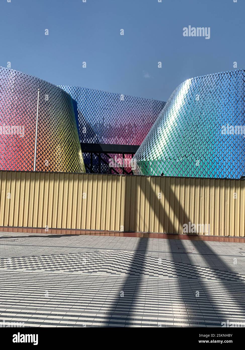 Pakistan Pavilion schillernde Gebäude in Dubai Expo City Stockfoto