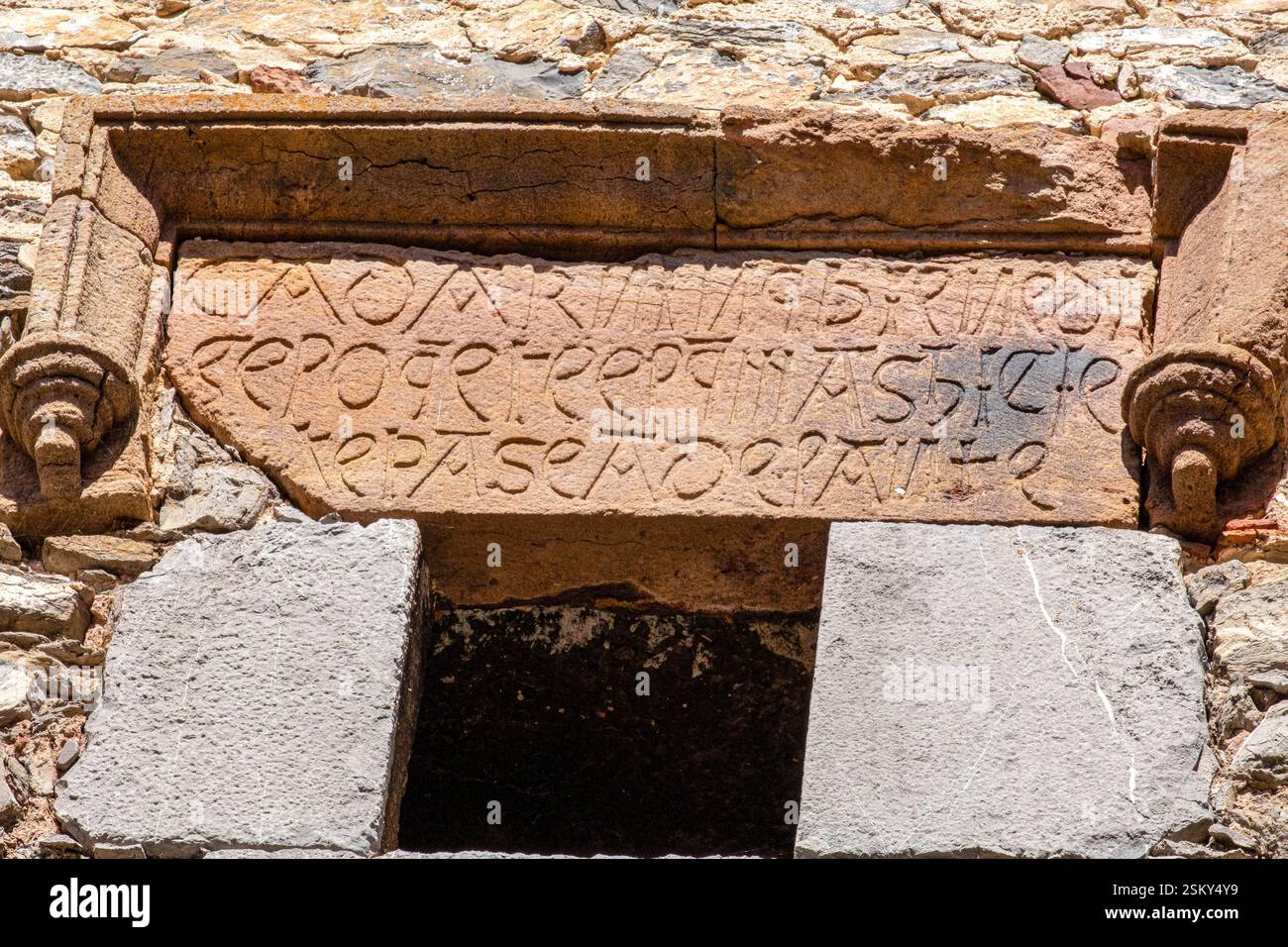 La Casa Grande, das große Haus aus dem 16. Jahrhundert, Ortigosa de Cameros, La Rioja, Spanien Stockfoto