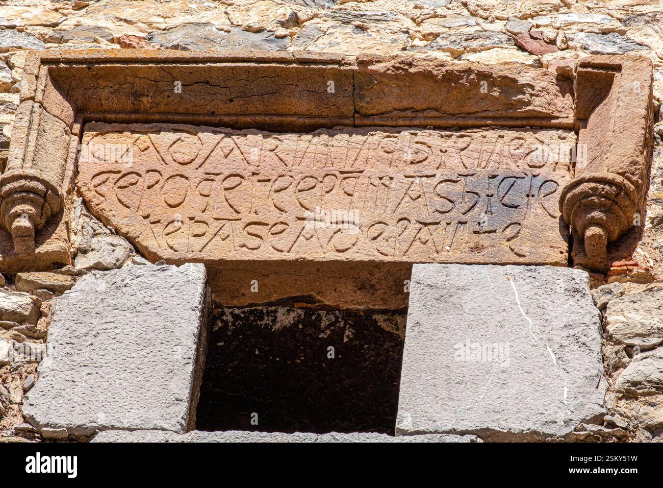 La Casa Grande, das große Haus aus dem 16. Jahrhundert, Ortigosa de Cameros, La Rioja, Spanien Stockfoto