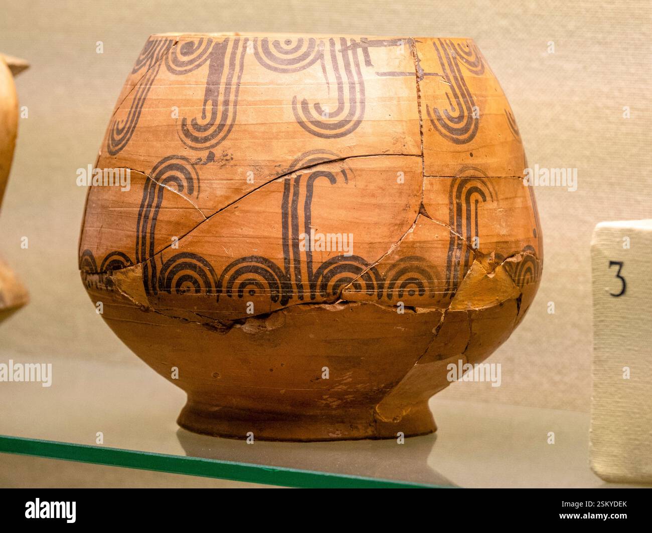 Keltische Vase, Museum der Romanisierung, Calahorra, La Rioja, Spanien, Europa Stockfoto