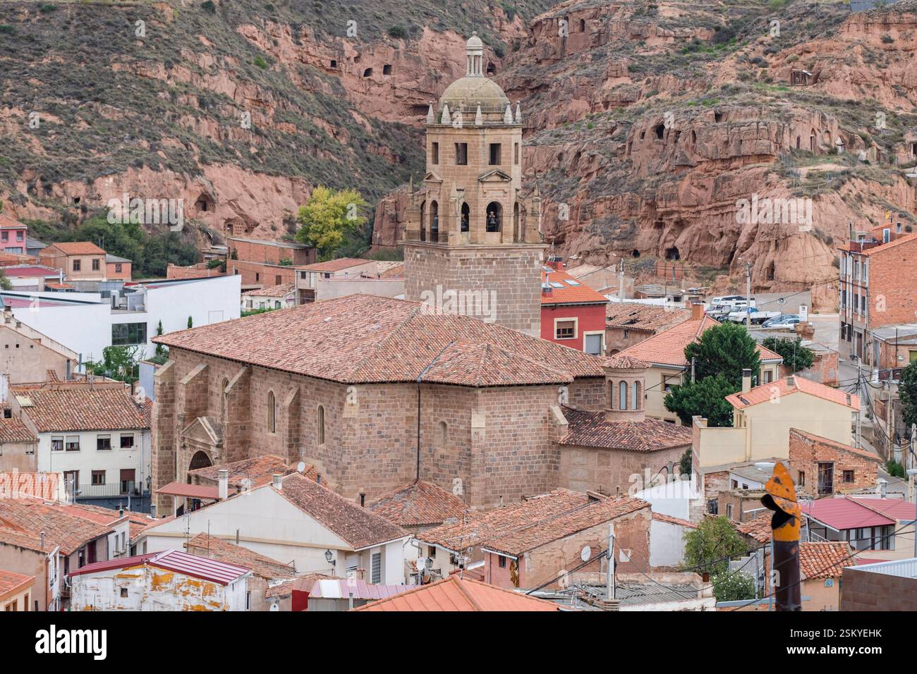 Kirche San COSME y San Damián , S. XVI, Arnedo, La Rioja , Spanien, Europa Stockfoto