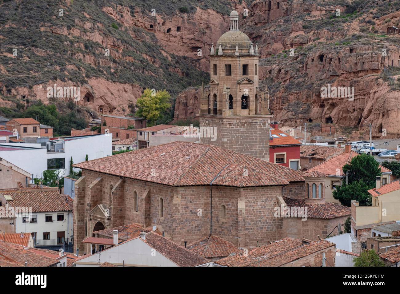 Kirche San COSME y San Damián , S. XVI, Arnedo, La Rioja , Spanien, Europa Stockfoto