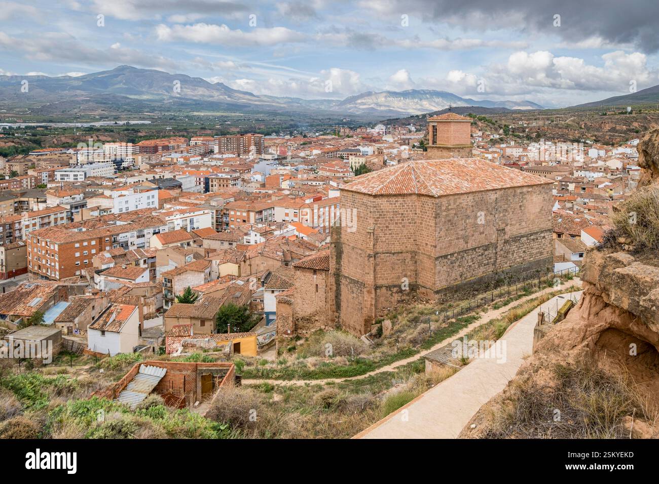 Parroquia de San Esteban, Arnedo, La Rioja, Spanien, Europa Stockfoto