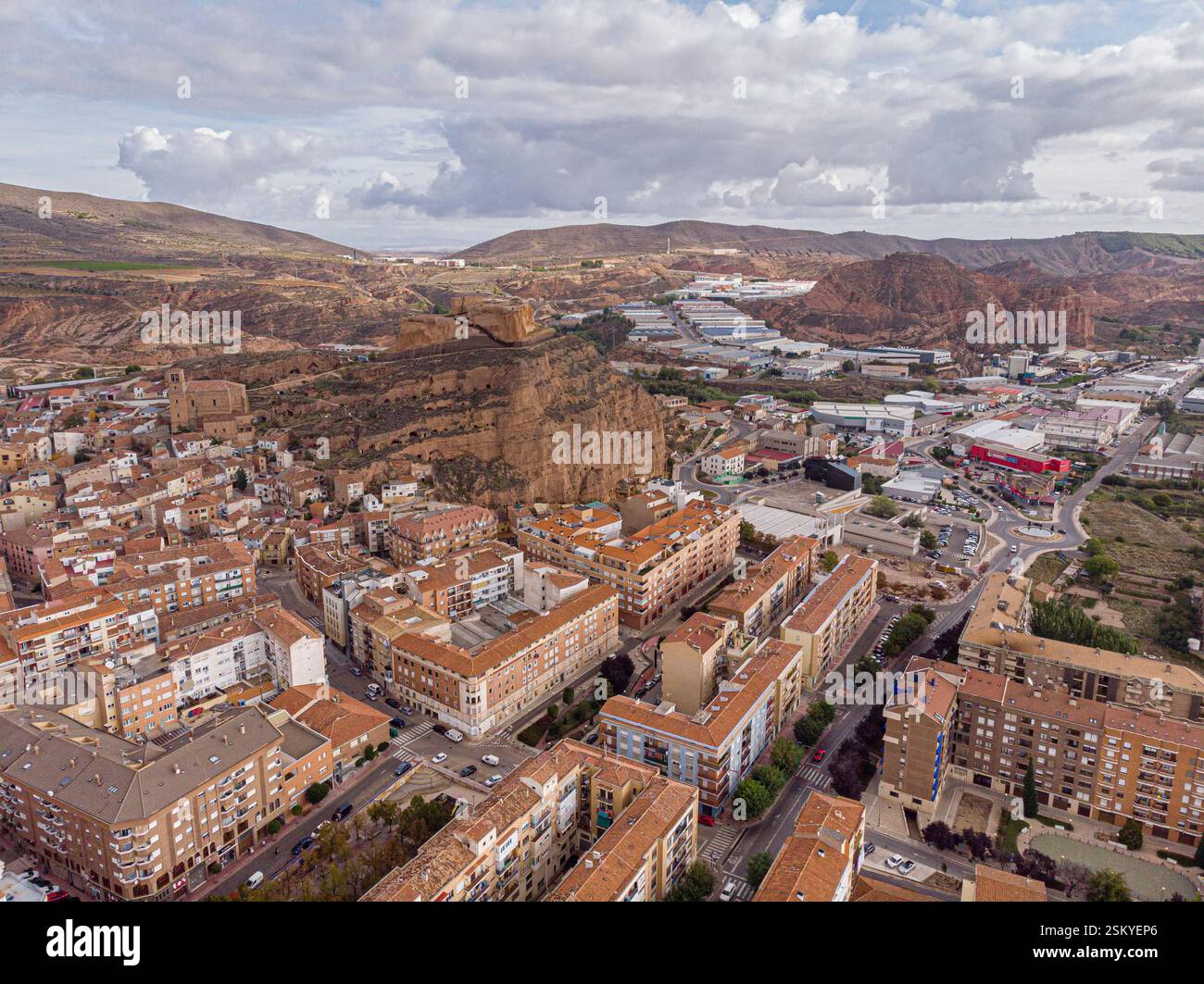Arnedo, allgemeiner Blick auf die Stadt, La Rioja, Spanien, Europa Stockfoto