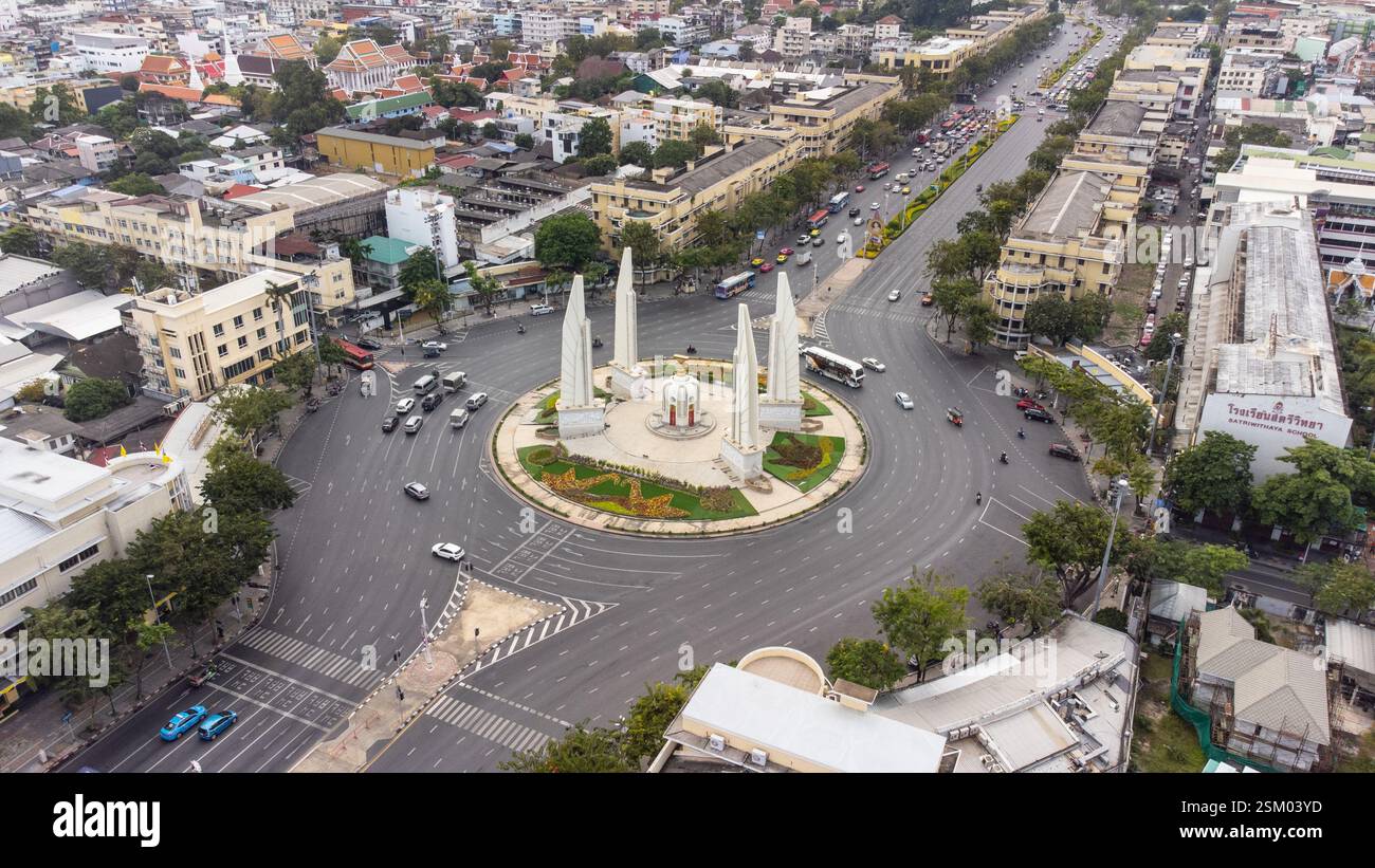 Democracy Monument, Bangkok, Thailand Stockfoto