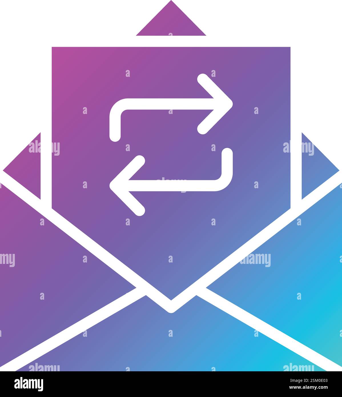 Grafik Des Symbols „Synchronisieren“ Stock Vektor