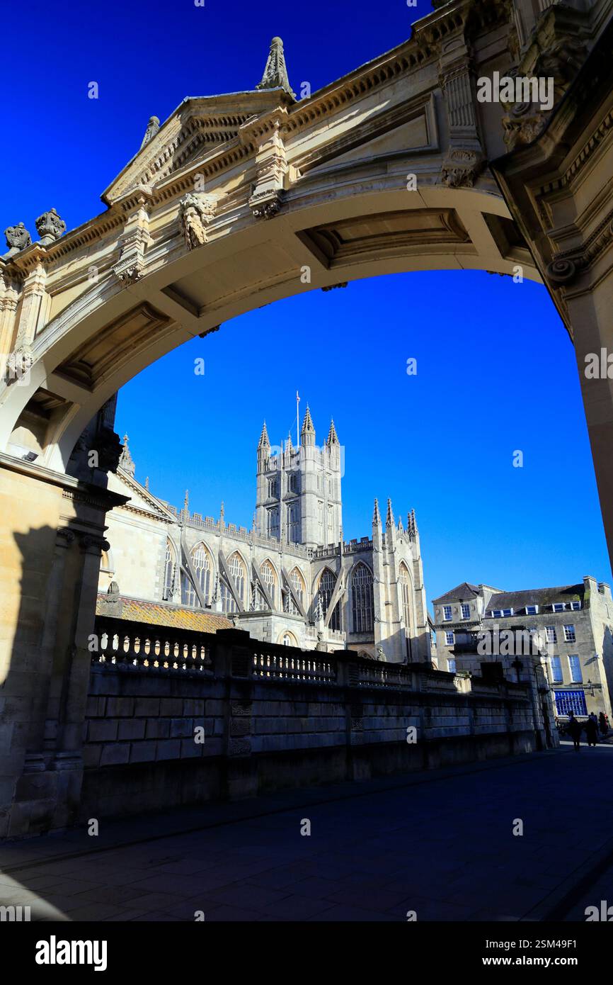 Bath, Somerset, Südwestengland, Großbritannien. Aufgenommen Im Februar 2025 Stockfoto