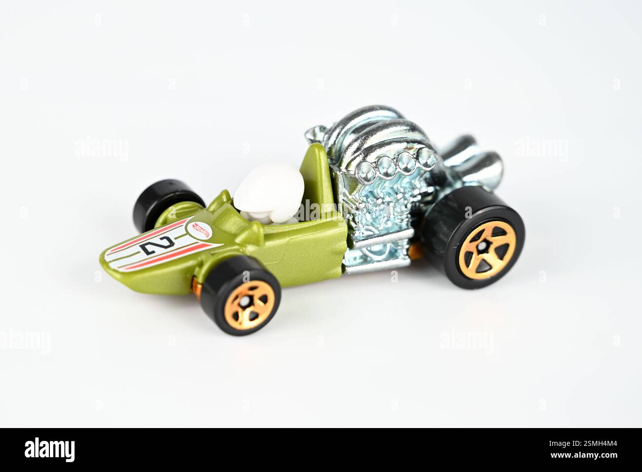 Hot Wheels Head Starter Spielzeugmodell – Wales, Großbritannien – 10. Januar 2025 Stockfoto