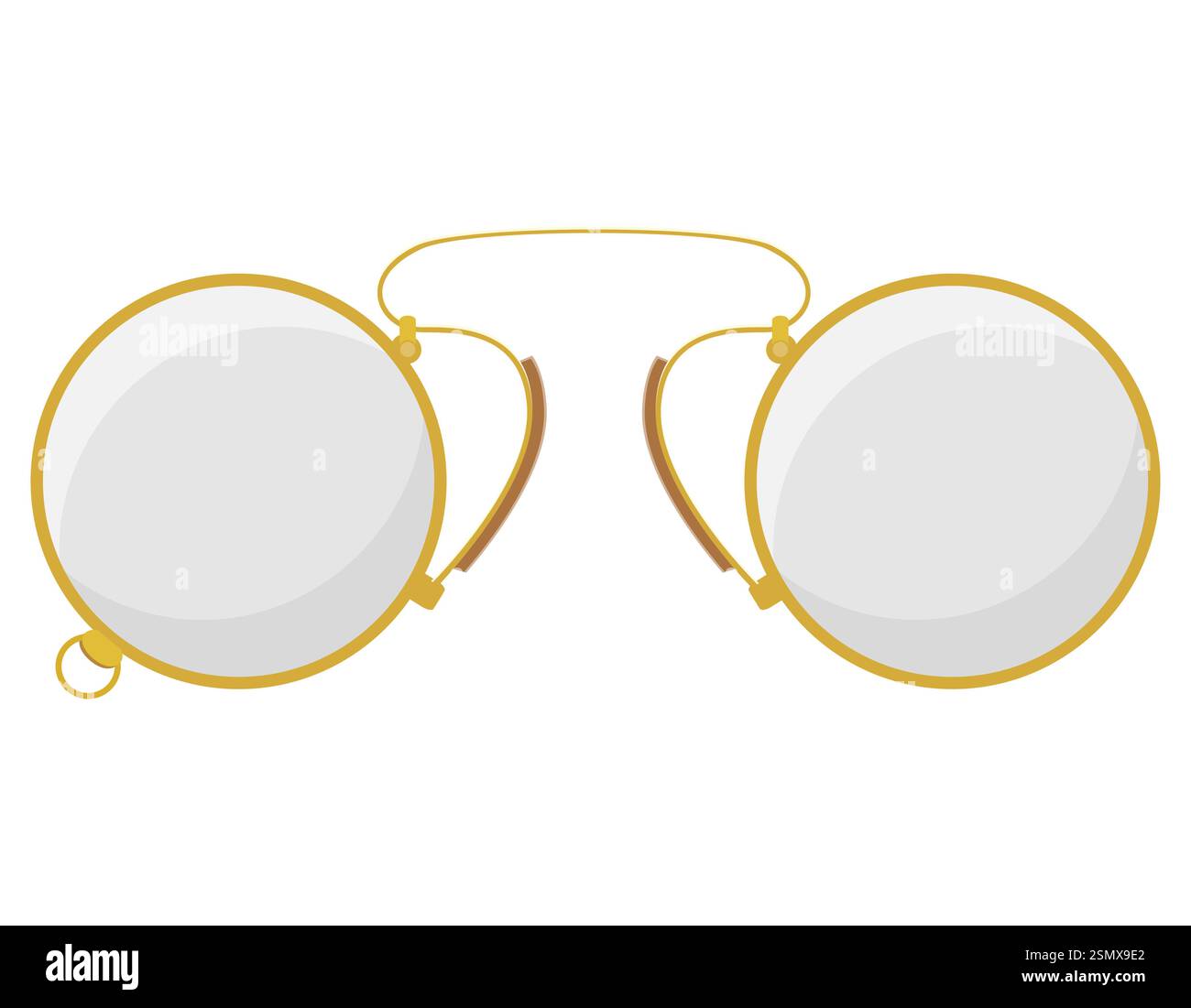 Retro alte Vintage Ikonen flache Stil Stock Vektor Illustration isoliert auf weißem Hintergrund Stockfoto