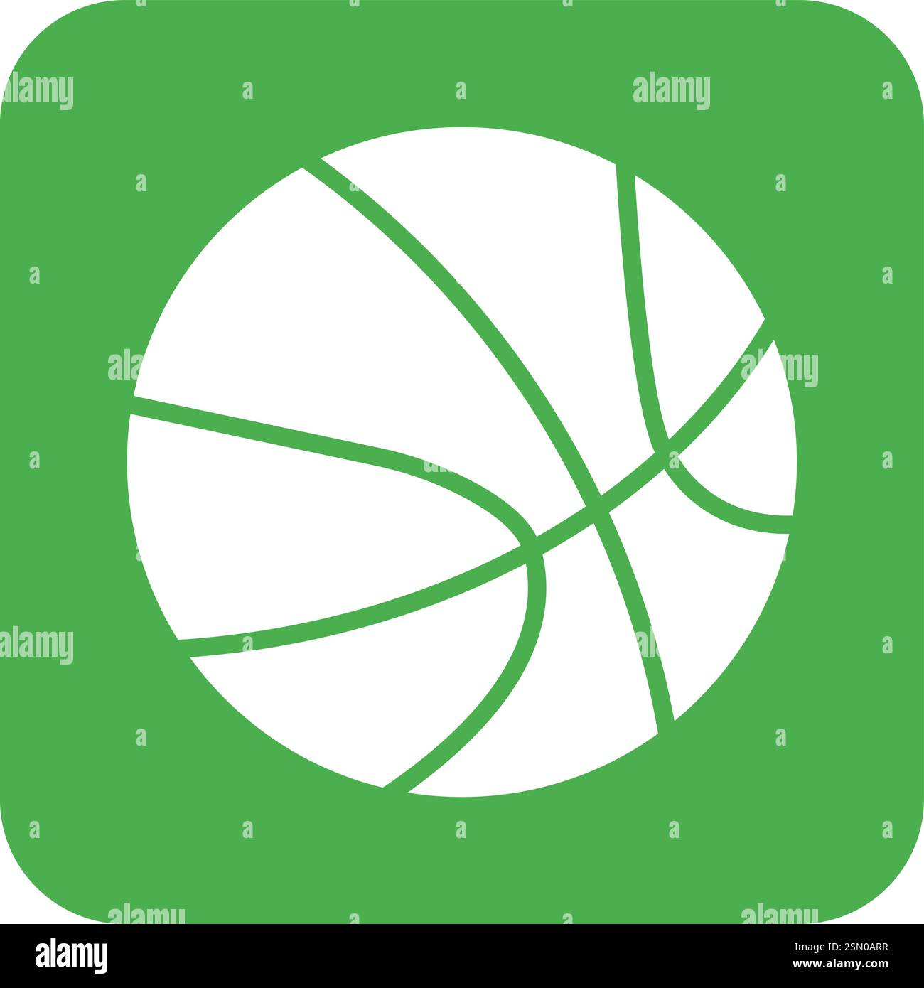 Basketball Vektor Icon Design Illustration Stock Vektor
