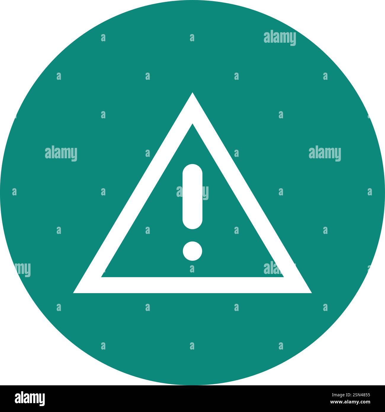 Abbildung Des Symbols „Gefahr Vektor“ Stock Vektor