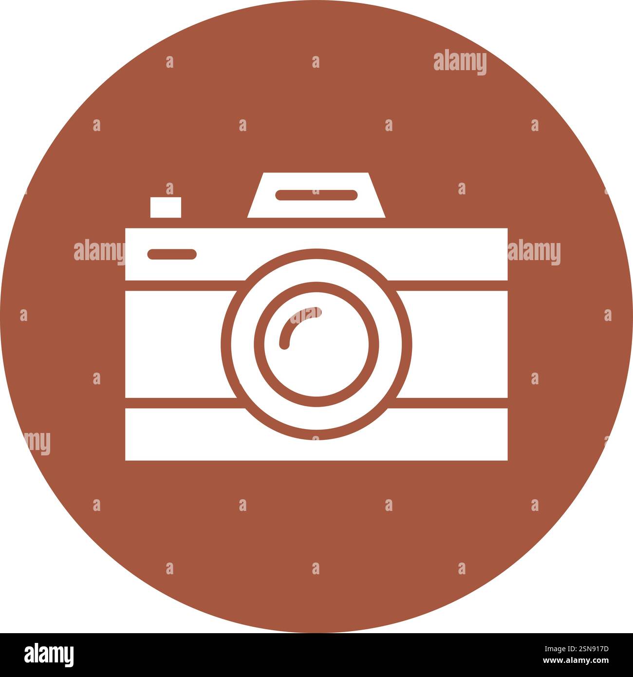 Illustration Zum Design Des Kamera-Vektorsymbols Stock Vektor