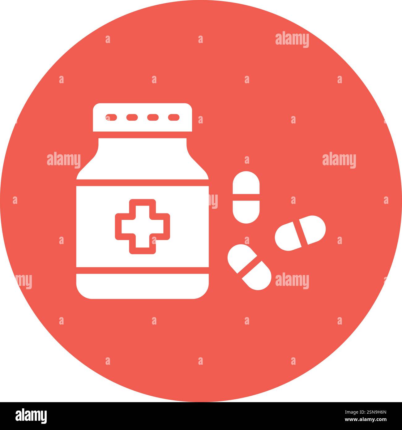 Pillen Vektor-Symbol-Design-Illustration Stock Vektor Pillen Vektor-Symbol-Design-Illustration Stock Vektor