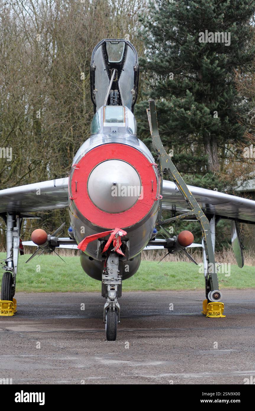 Lightning XR713 in Bruntingthorpe. Stockfoto