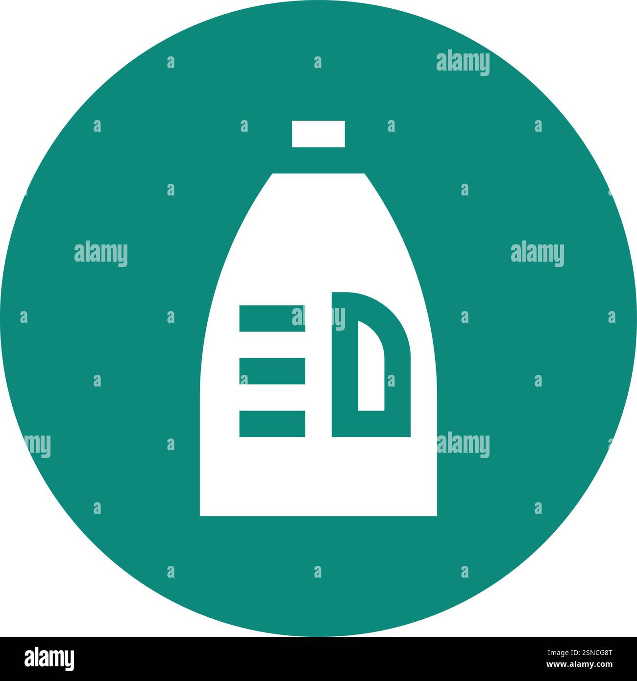 Stoffweichmacher Vektor-Symbol Design-Illustration Stock Vektor