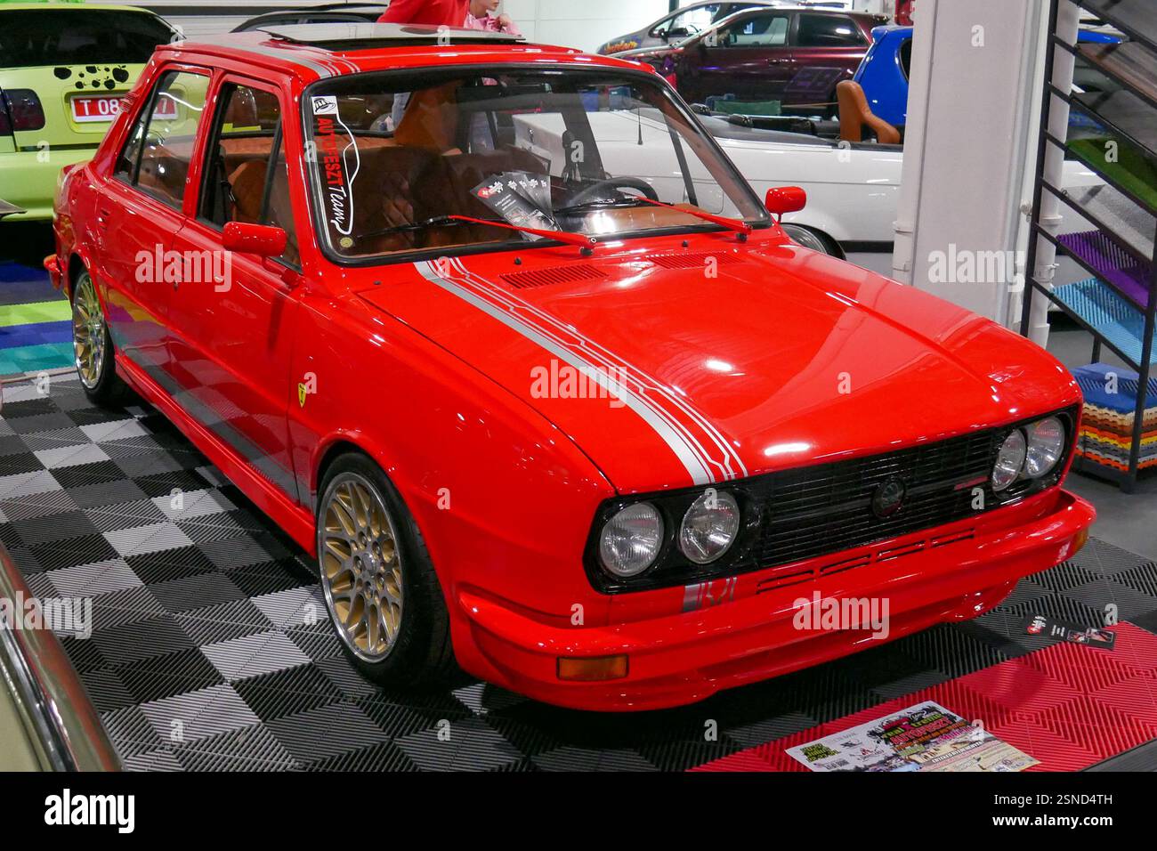 Skoda bei AMTS Stockfoto