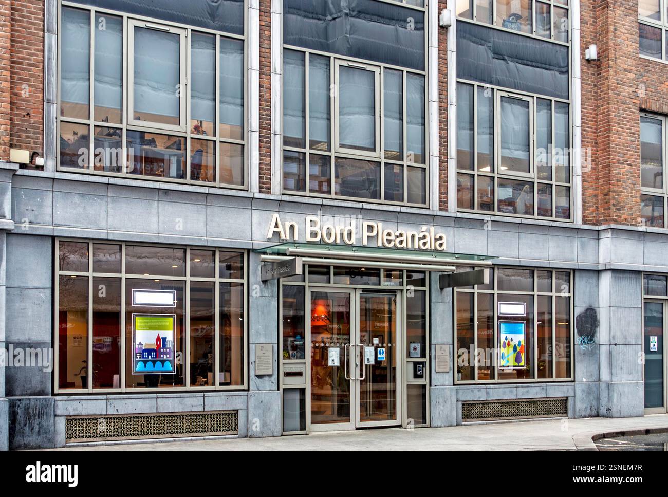 An Bord Pleanála in der Marlborough Street, Dublin, Irland. Die unabhängige gesetzliche Stelle für Immobilien- und Infrastrukturplanung hat in Irland Einspruch eingelegt. Stockfoto
