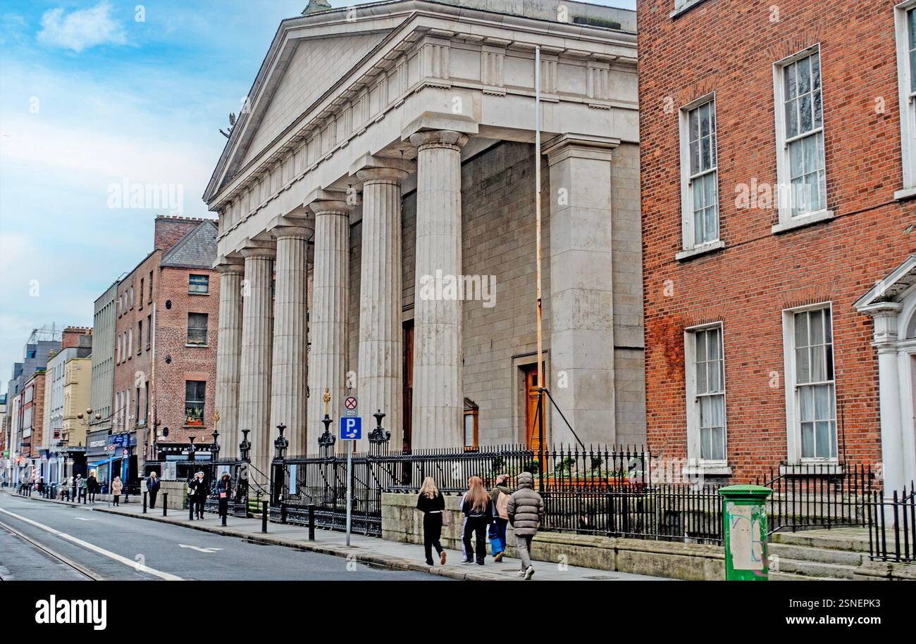 St Marys Pro Cathedral, Marlborough Street, Dublin, Irland, Bischofssitz des römisch-katholischen Erzbischofs von Dublin und katholischer Primaten von IRE Stockfoto