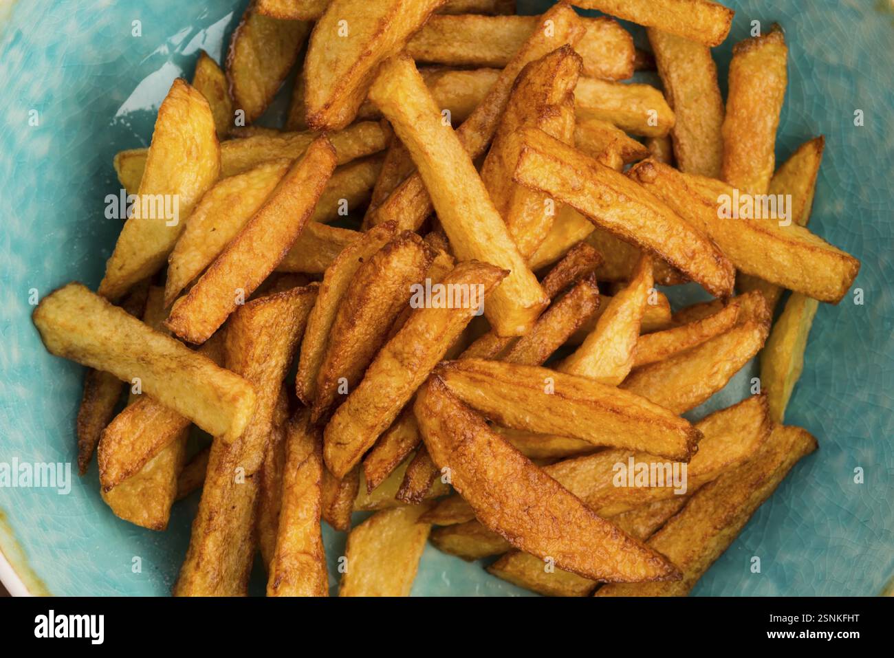 Kartoffeln Pommes frites Stockfoto