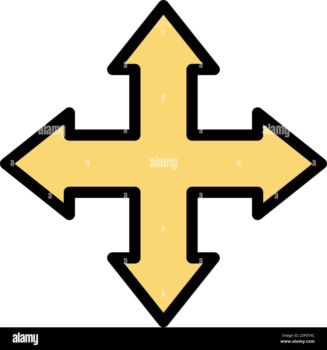 Vektor-Symbol Verschieben Konstruktionsdarstellung Stock Vektor