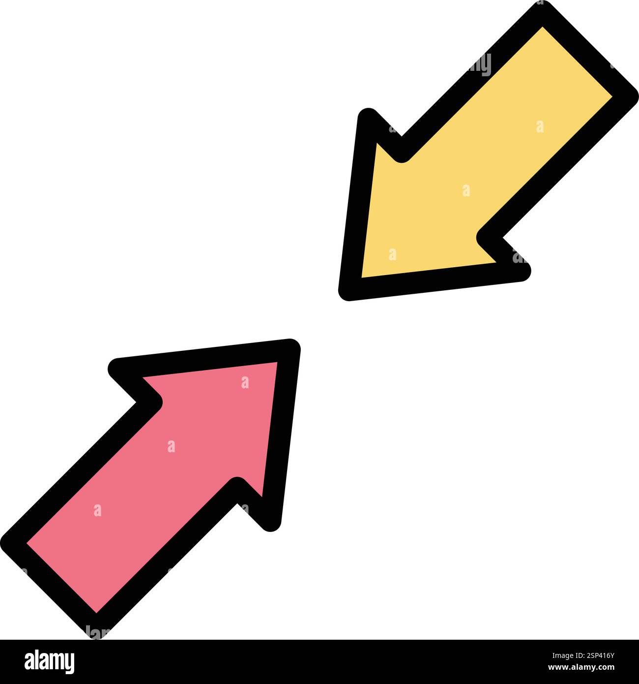 Minimierung Der Vektorsymbolkonstruktion (Illustration) Stock Vektor