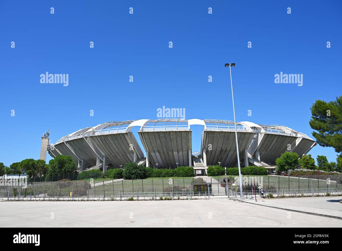 Saint-Nicholas-Stadion von Bari Stockfoto