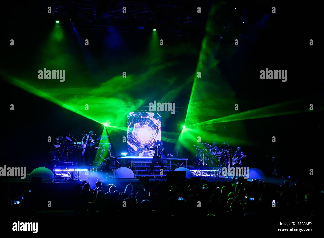 Die Rockets während der Final Frontier Tour 2025 im Auditorium Parco della Musica am 13. Februar 2025 in Rom. Quelle: Domenico Cippitelli/Alamy Live News Stockfoto