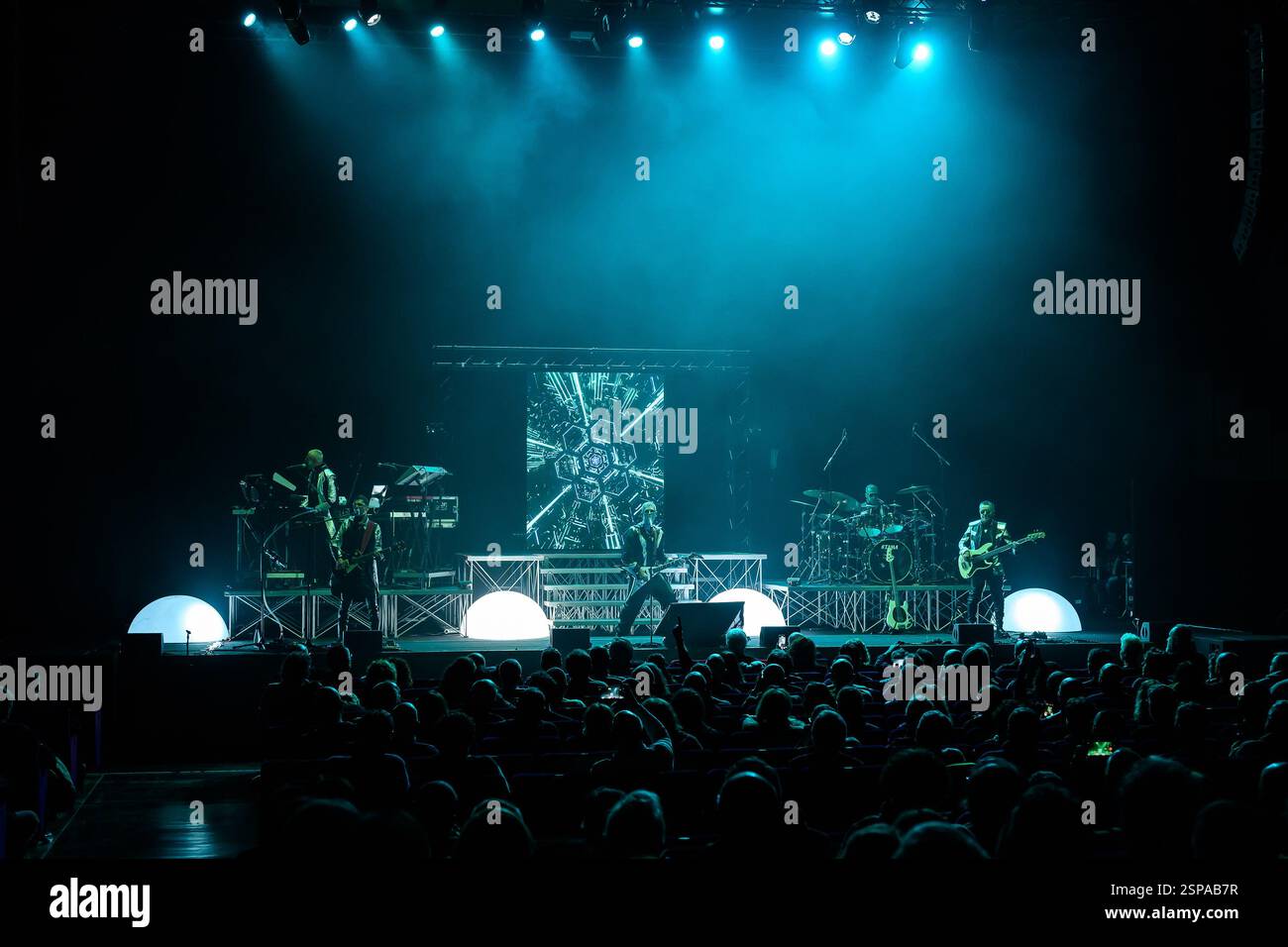 Die Rockets während der Final Frontier Tour 2025 im Auditorium Parco della Musica am 13. Februar 2025 in Rom. Quelle: Domenico Cippitelli/Alamy Live News Stockfoto