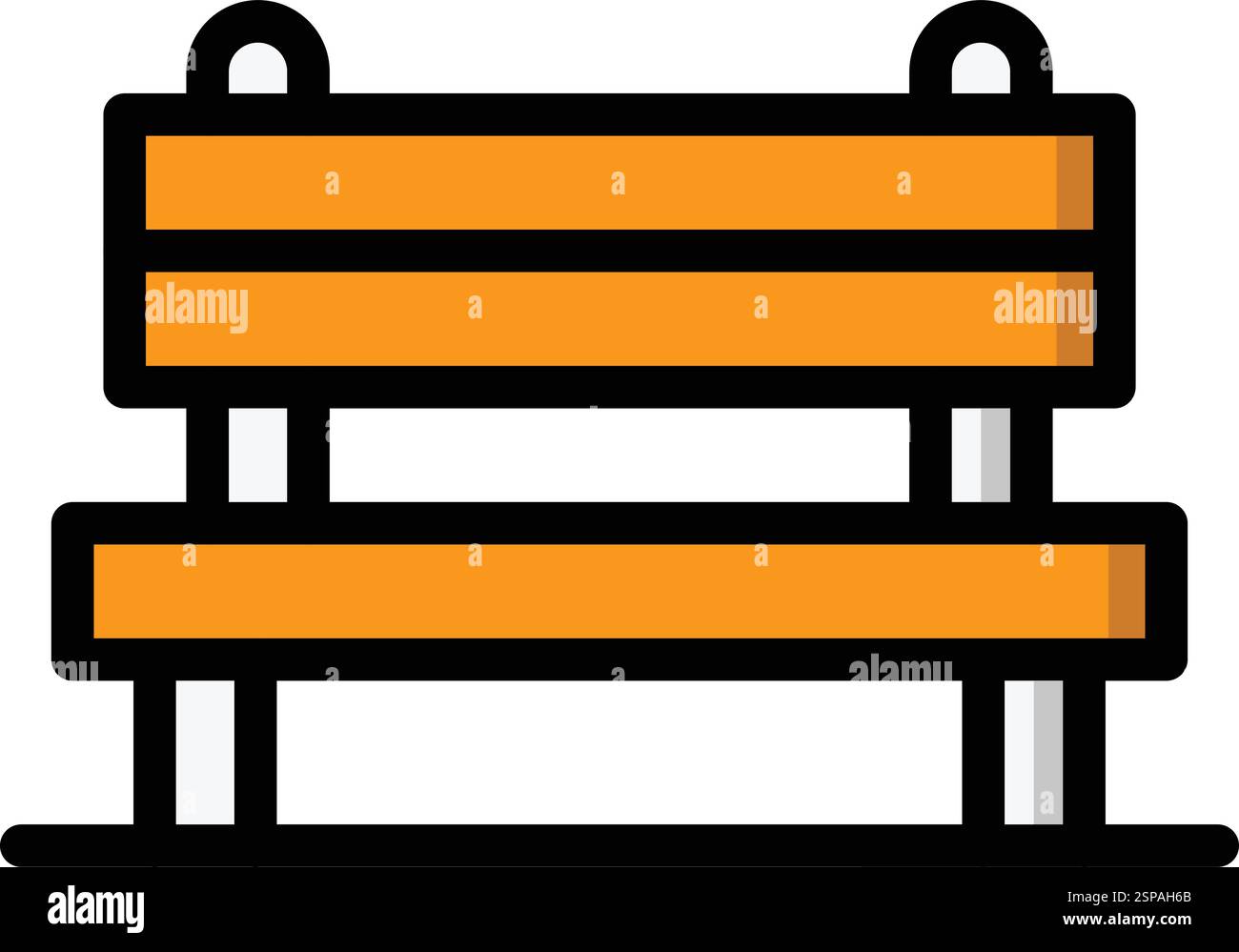Symbol „Tischvektor“ Konstruktionsdarstellung Stock Vektor