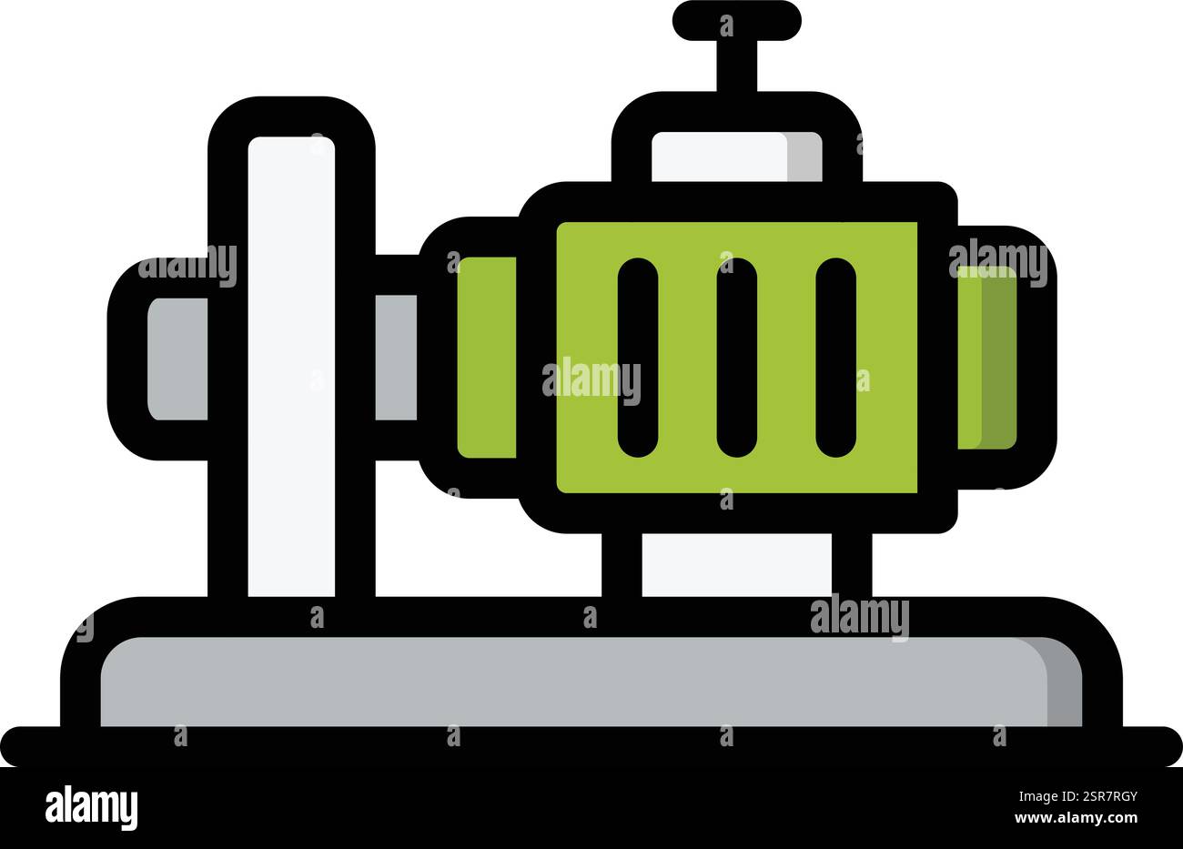 Design-Illustration Des Pumpvektor-Symbols Stock Vektor
