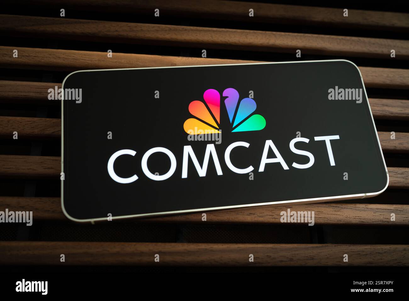 Comcast – multinationales Medienunternehmen Stockfoto