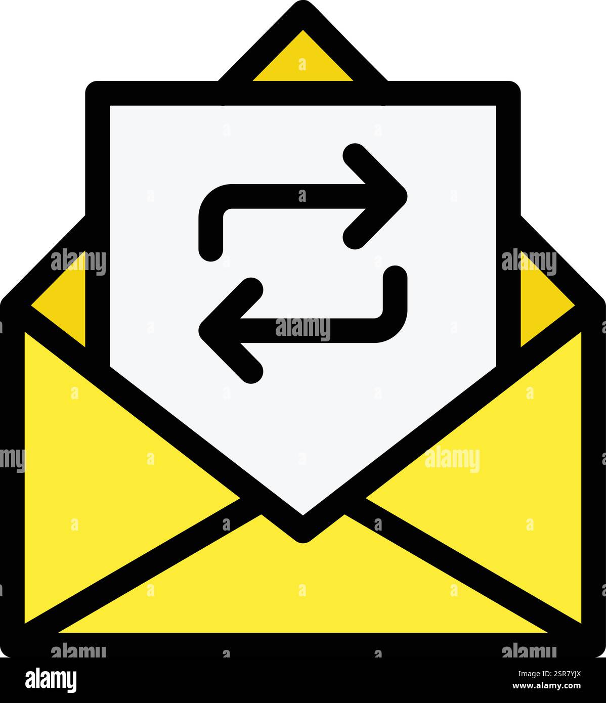 Grafik Des Symbols „Synchronisieren“ Stock Vektor