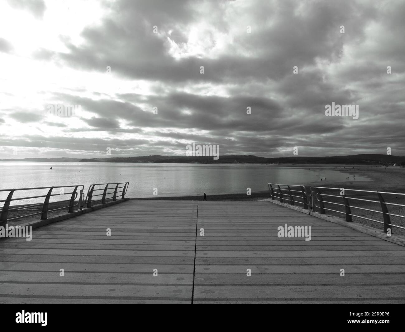 Royal National Lifeboat Institute (RNLI) Slipway, Exmouth, Devon, England Stockfoto