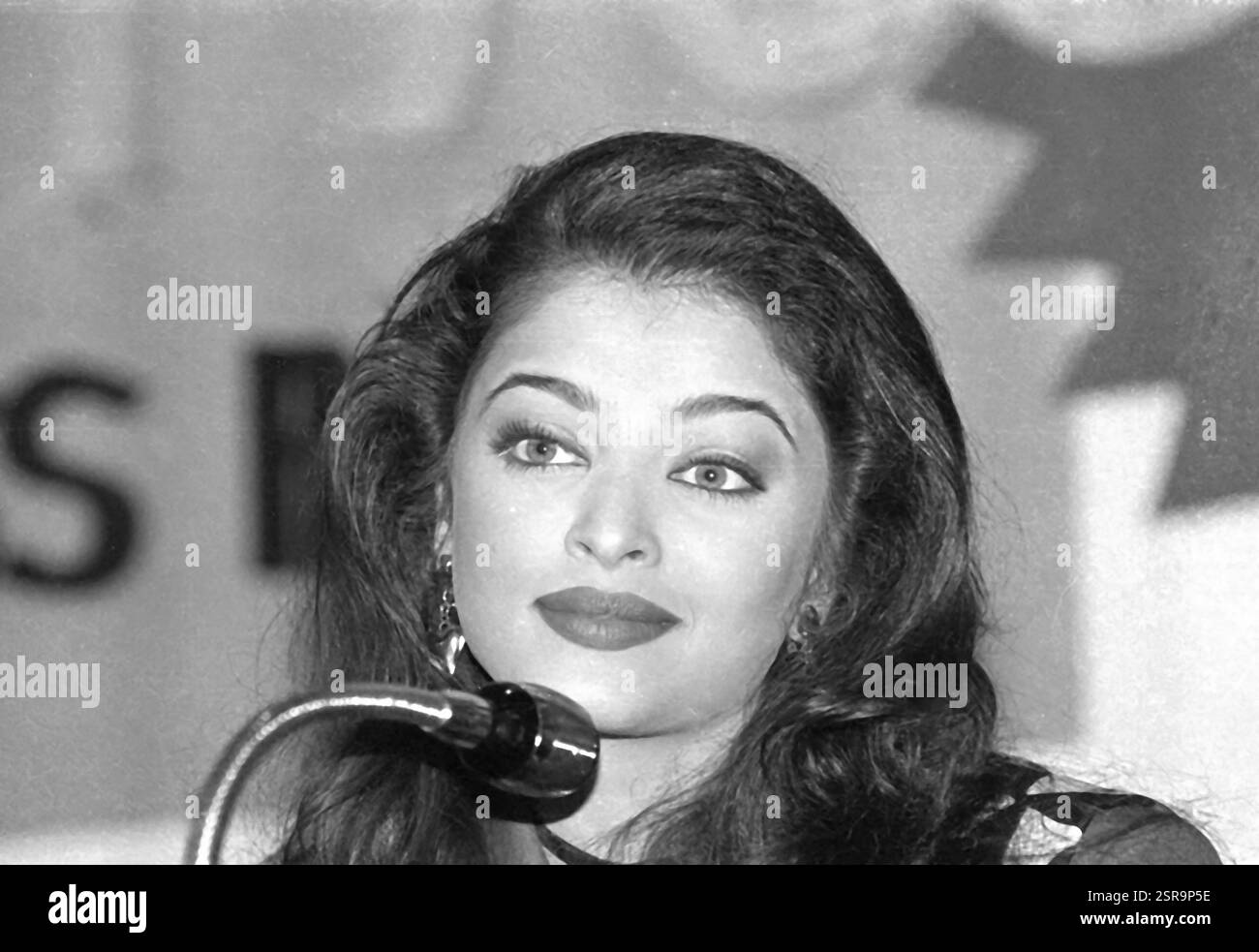 Indische Bollywood-Schauspielerin Aishwarya Rai Bachchan, Indien, Asien, 1994er Jahre, Asien Stockfoto