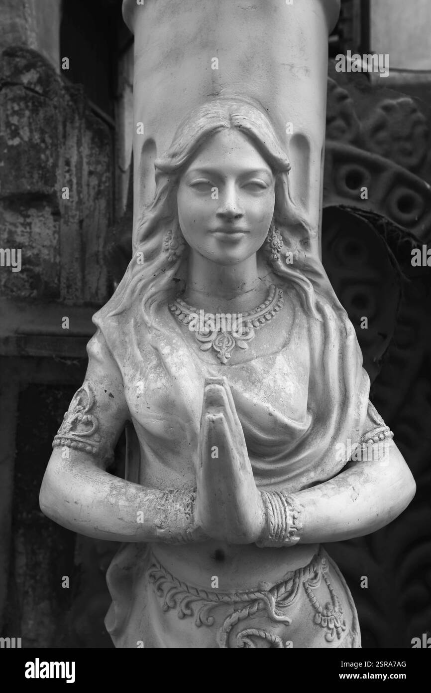 Statue von Weibchen Kumar tully Potter Lane, Kolkata, Westbengalen, Indien, Asien Stockfoto