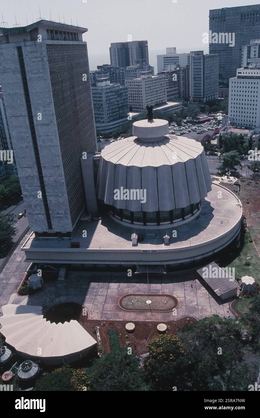Blick auf Vidhan Bhawan am Nariman Point, Mumbai, Maharashtra, Indien, Asien Stockfoto