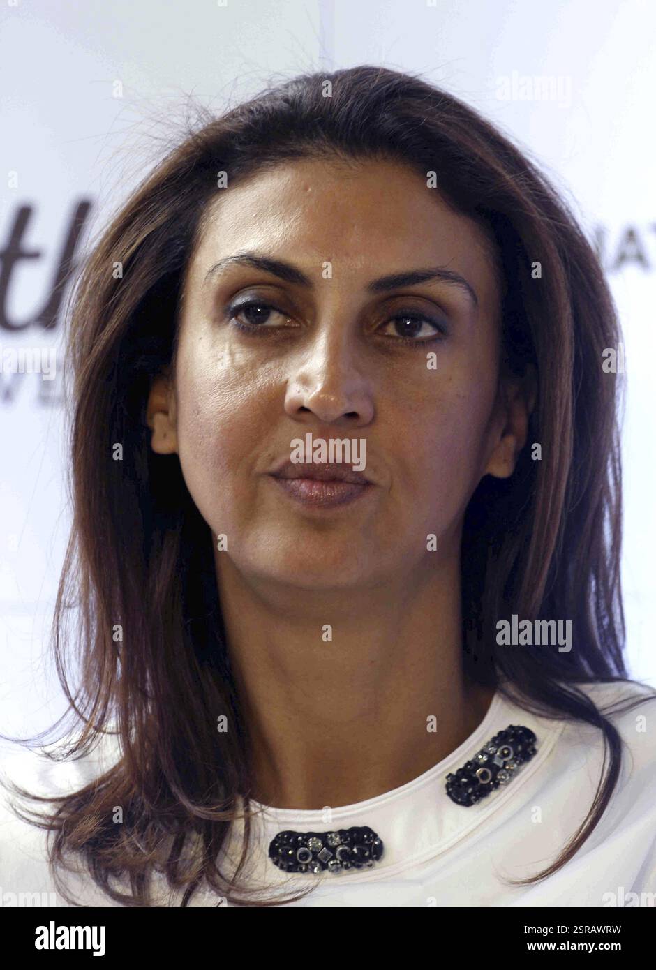 Tanya Dubash, Executive Director und Chief Brand Officer starten Godrej Natur Korb gesunde Alternativen Produkte Mumbai Stockfoto