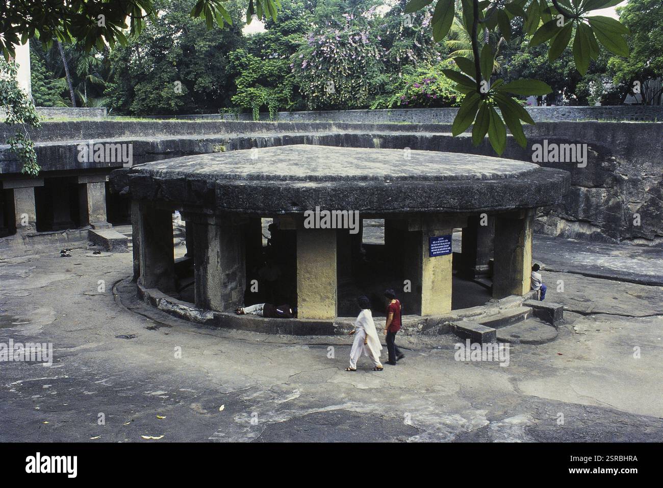 Blick auf Pataleshwar Höhlen, Pune, Maharashtra, Indien, Asien Stockfoto