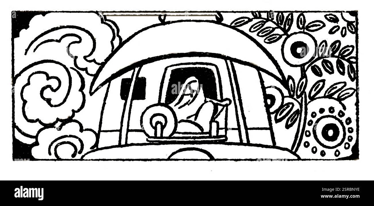 Abbildung: Frau am Spinnrad, Indien, Asien Stockfoto