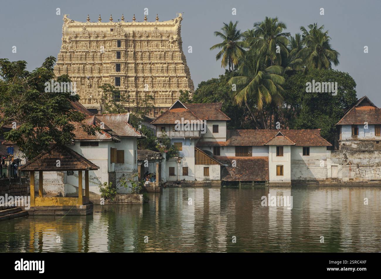 Padmanabhaswamy Temple, Trivandrum, Kerala, Indien, Asien Stockfoto