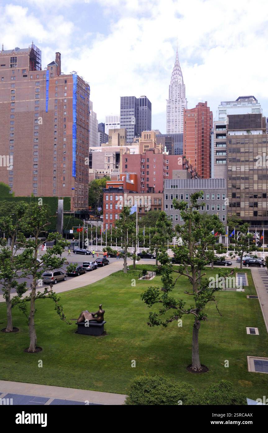 Blick auf 42 Straßen, Manhattan, New York, USA, USA, USA, USA Stockfoto