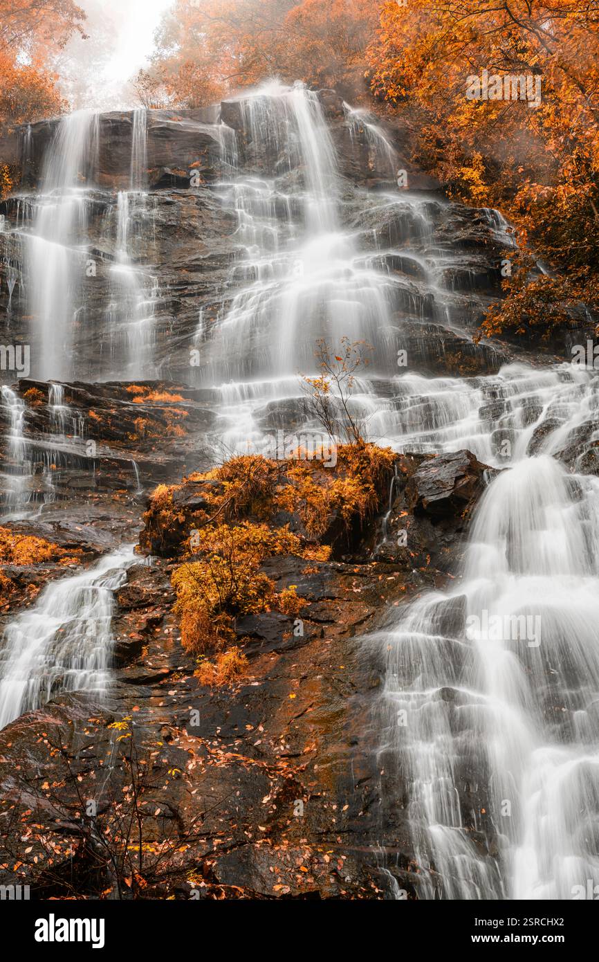 Kaskaden Wasserfälle Stockfoto