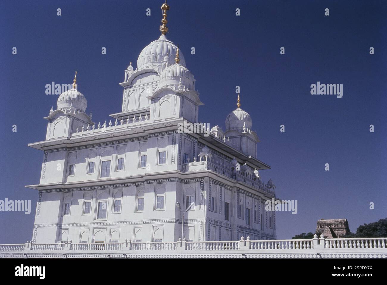 Äußere von Gurudwara Data Bandi Chhod in Gwalior, Indien, Asien Stockfoto