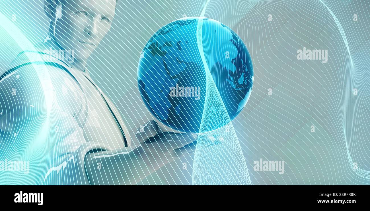 Werbung Netzwerk Stockfoto