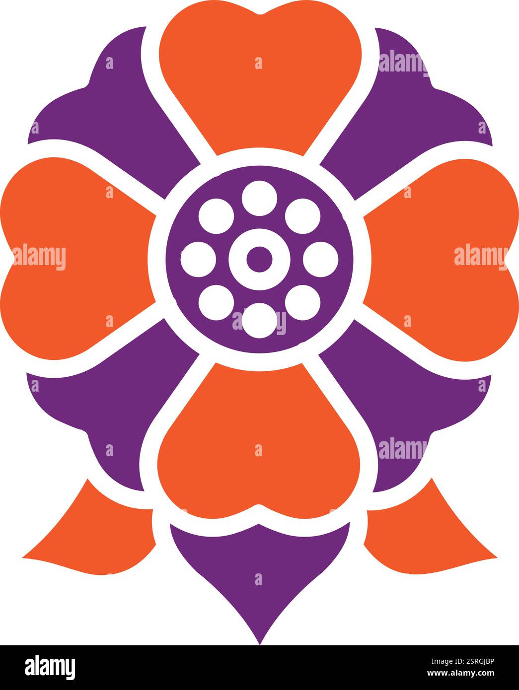 Blume Vektor Symbol Design Illustration Stock Vektor