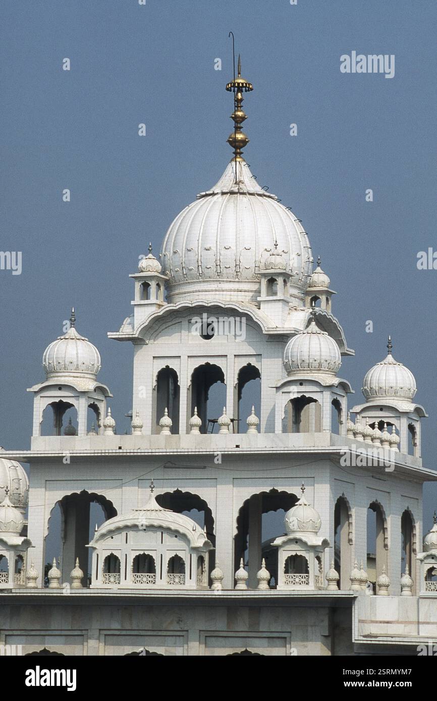 Die Außenseite des Takht Sri Patna Sahib, Patna, Bihar, Indien, Asien Stockfoto