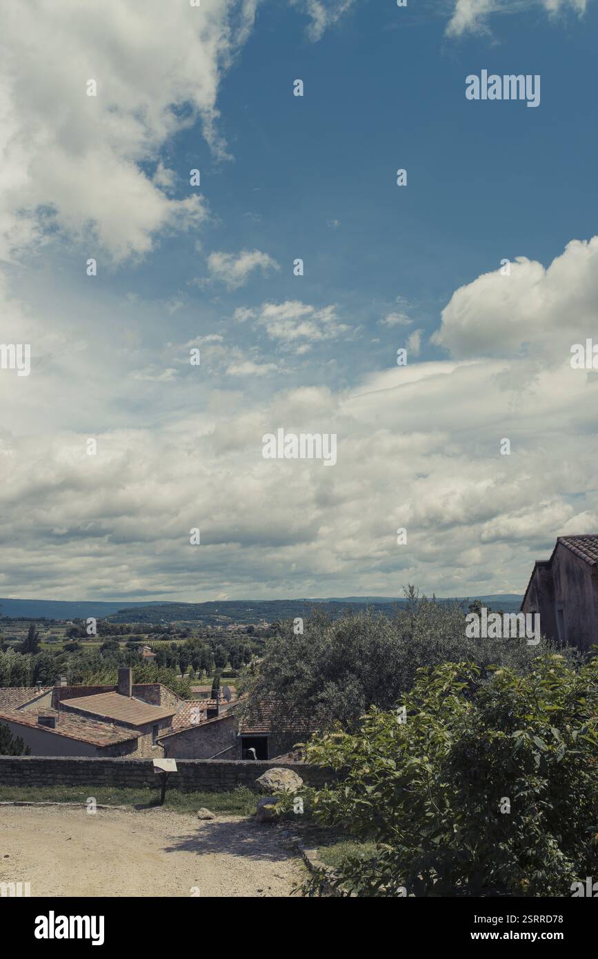 Dörfer in der Provence Stockfoto
