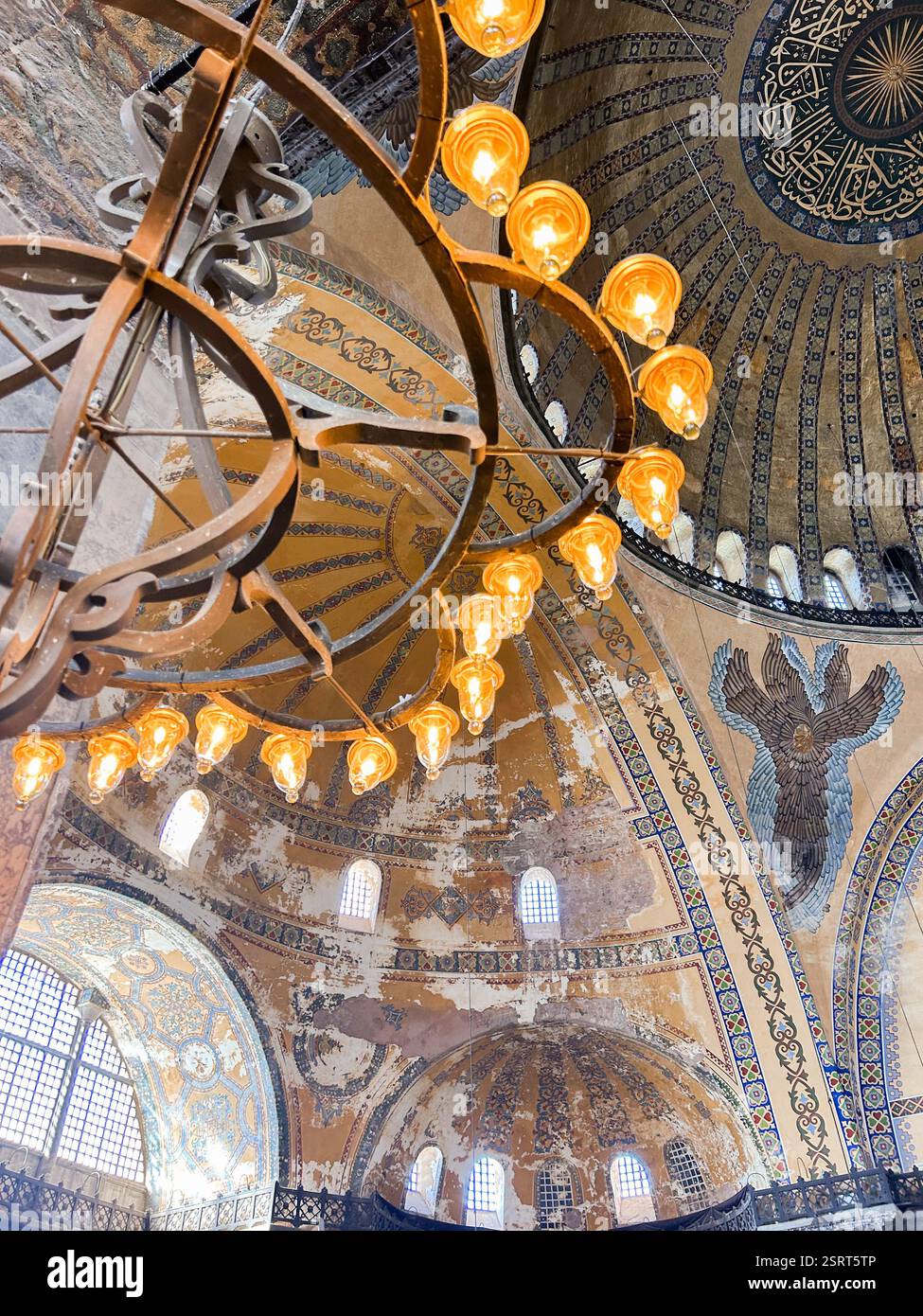 Hagia Sophia Interior | Istanbul, Türkei Stockfoto
