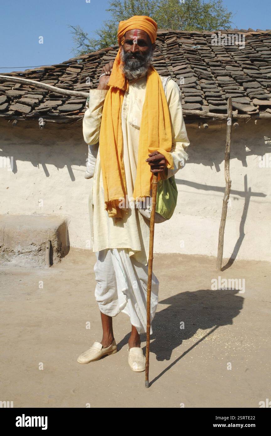 Brahmin, Mehangwa, Narsimhapur, Jabalpur, Madhya Pradesh, Indien MR#734 Stockfoto